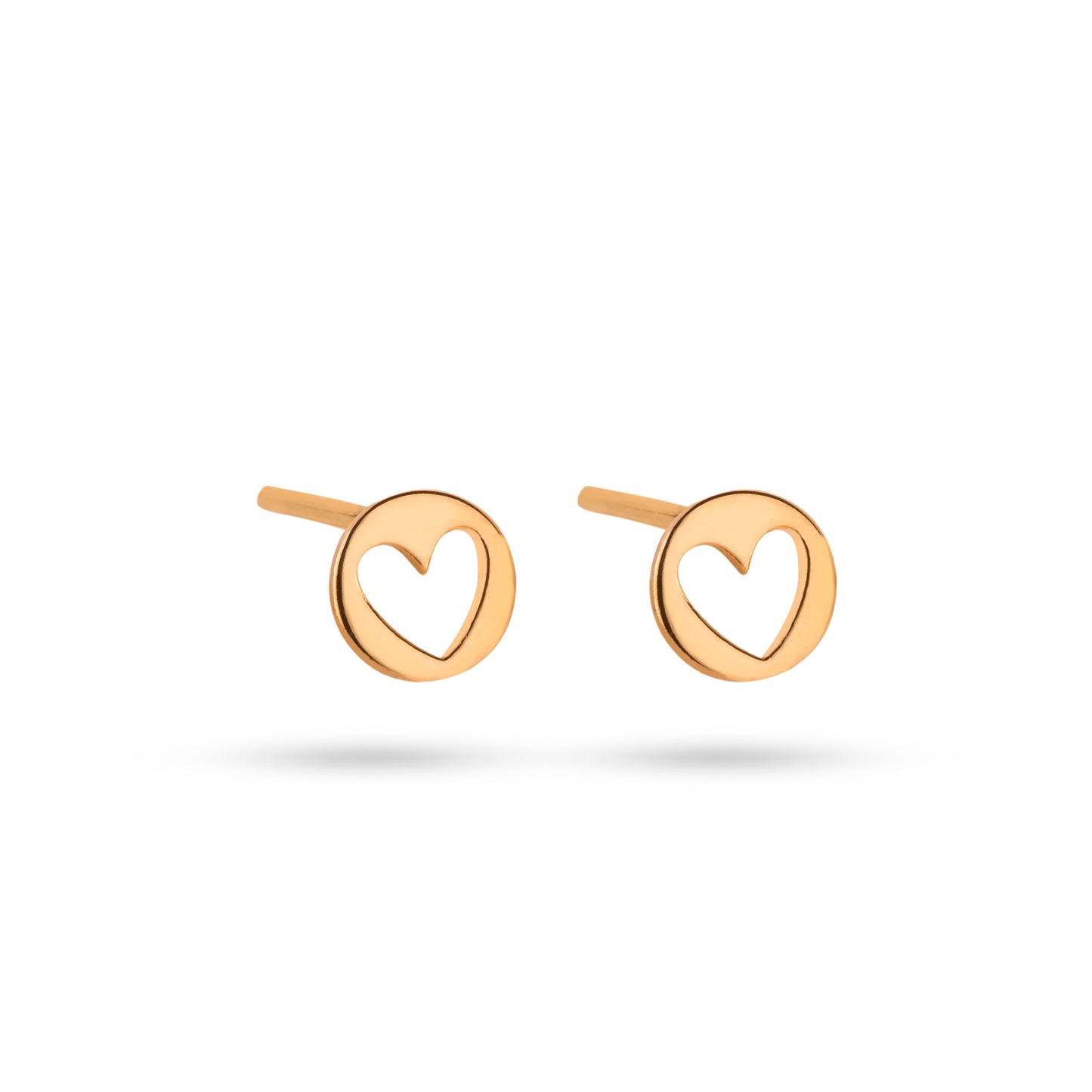 18ct Gold Minimal Stud Earrings