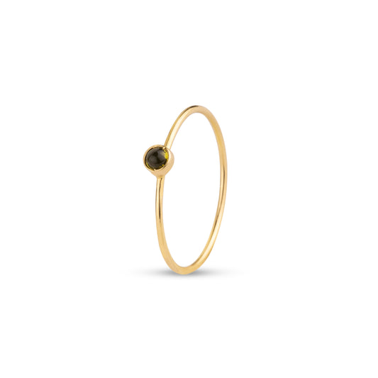 18ct Gold Tourmaline Ring
